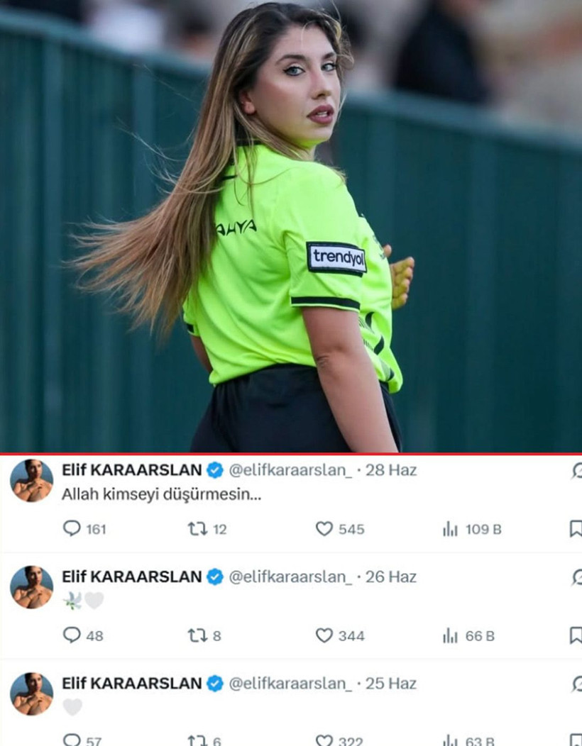 Eski hakem Elif Karaarslan tahliye oldu! İlk paylaşımı dikkat çekti - Resim: 4