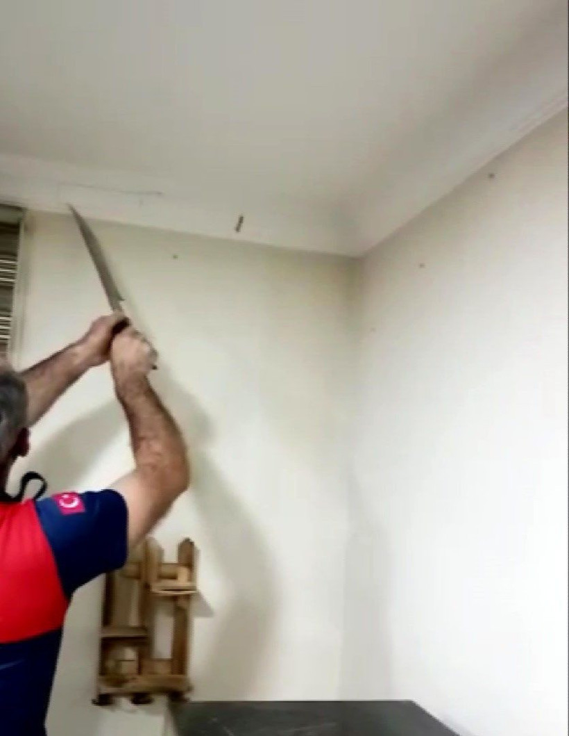 Düzce'de kartonpiyerden yılanlar çıktı! Klimadan girmişler - Resim: 4