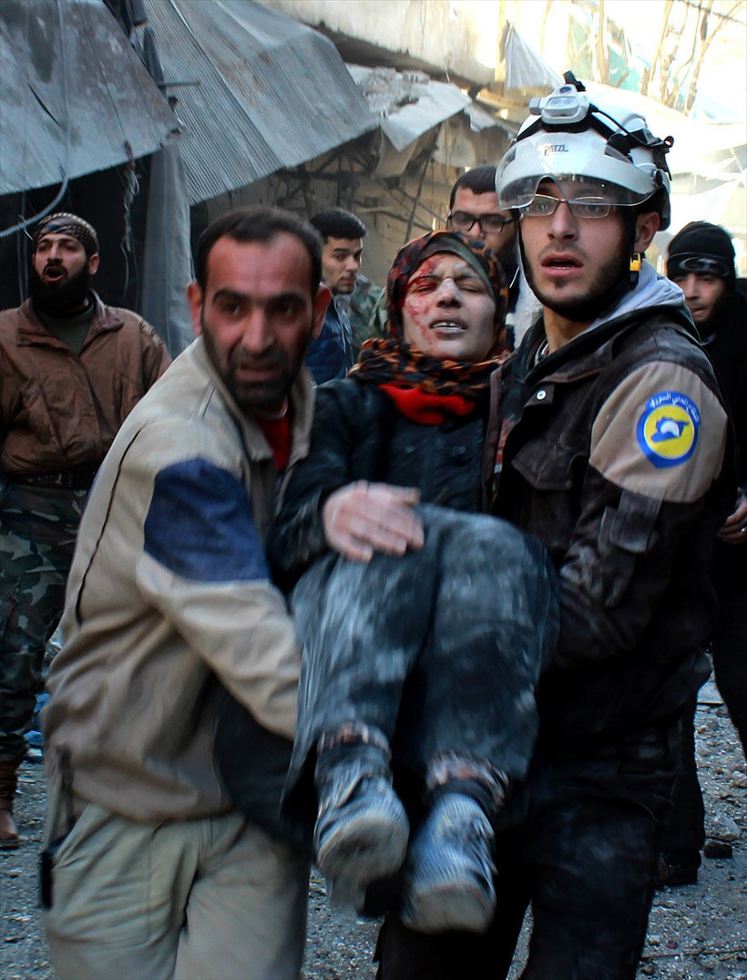 Rus uçakları pazar yerini bombaladı - Resim: 4