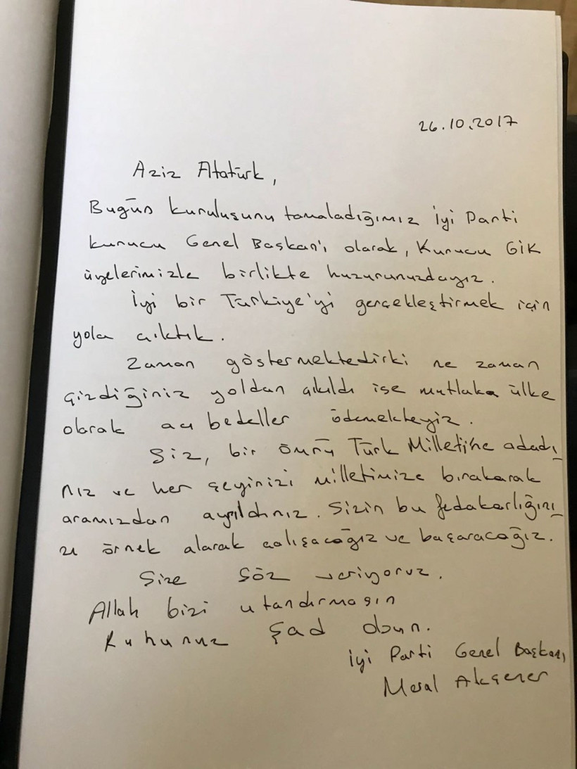 Meral Akşener önce Anıtkabir'e sonra Hacı Bayram'a gitti - Resim: 3