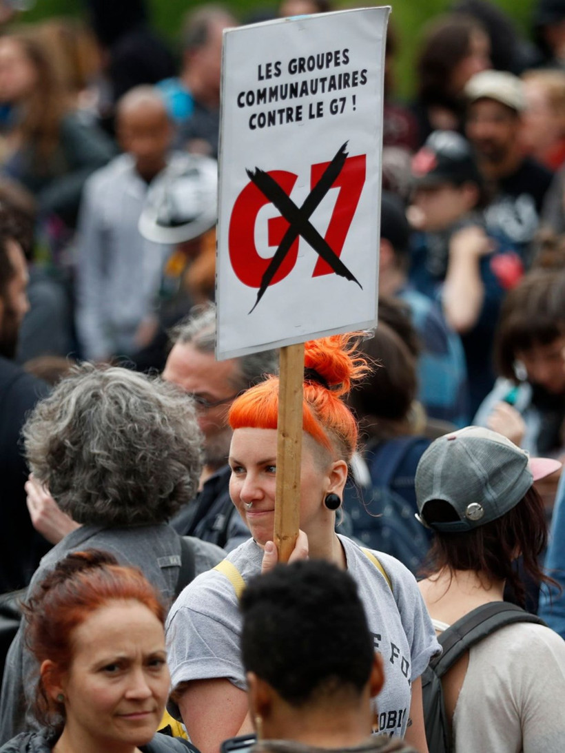 G7 liderler zirvesi öncesi sokaklar ateşlendi! Neler oluyor? - Resim: 2