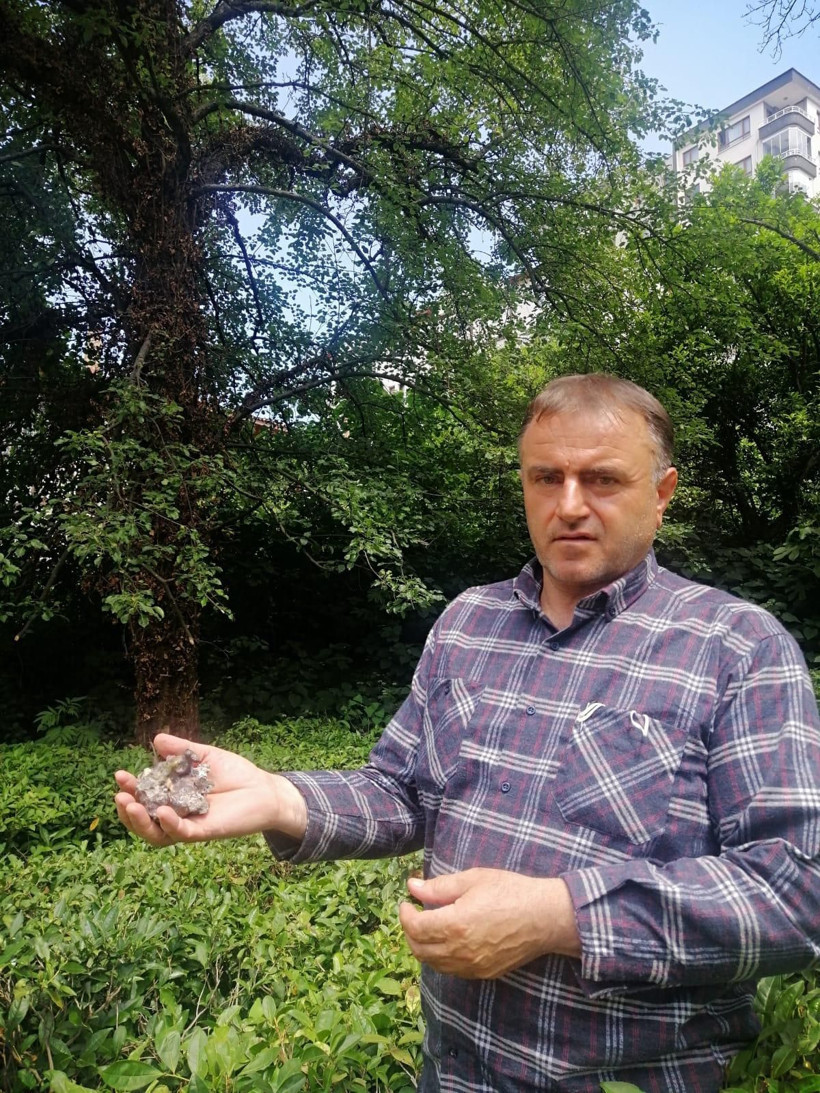 Artvin'de kız çocuğu buldu 'Talih kuşu kondu' diye yaşanan gök taşı sevinci - Resim: 2