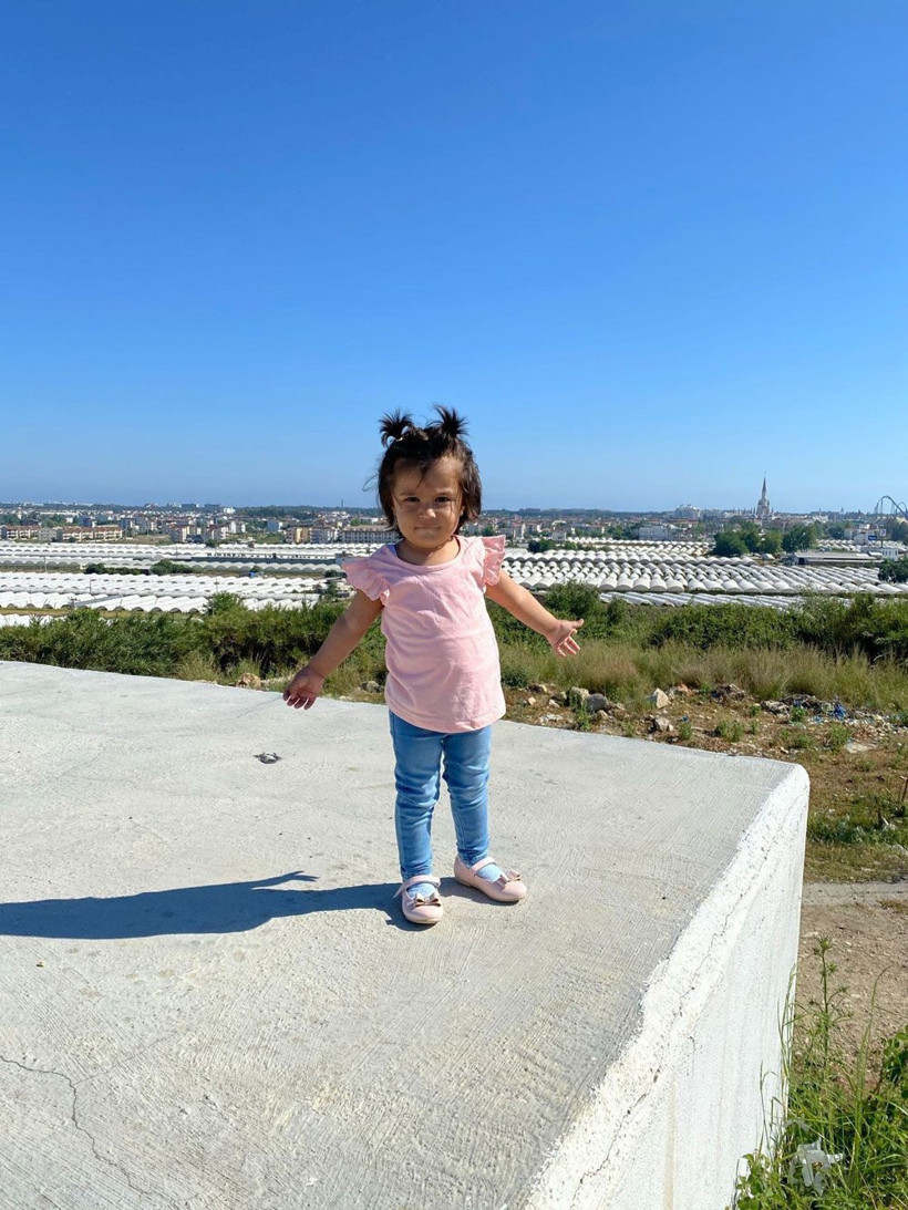 Antalya'da büyük acı!  2 yaşındaki Ecrin Keskin'in cenazesi morgdan alındı - Resim: 1