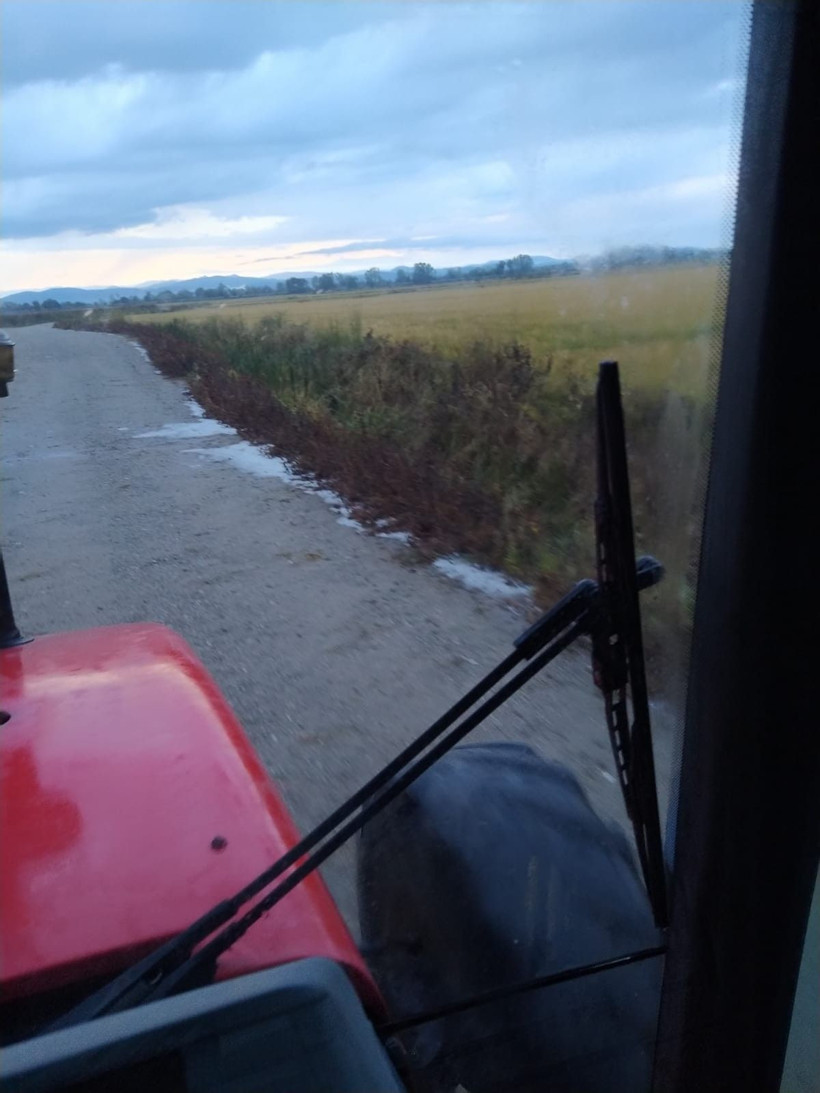 Edirne'de ceviz büyüklüğünde dolu yağdı! Masayı tenteyi deldi geçti - Resim: 4