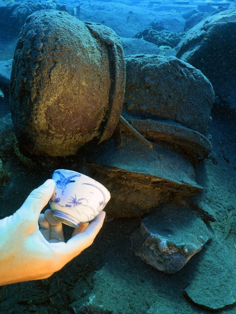 Datça açıklarındaki Osmanlı batığından 'bir müzeyi dolduracak kadar eser' çıktı - Resim: 1