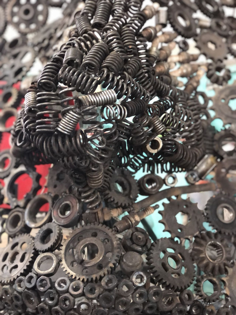 İranlı Meryem Kazemi göz alıcı sanat eserleriyle mest etti - Resim: 3