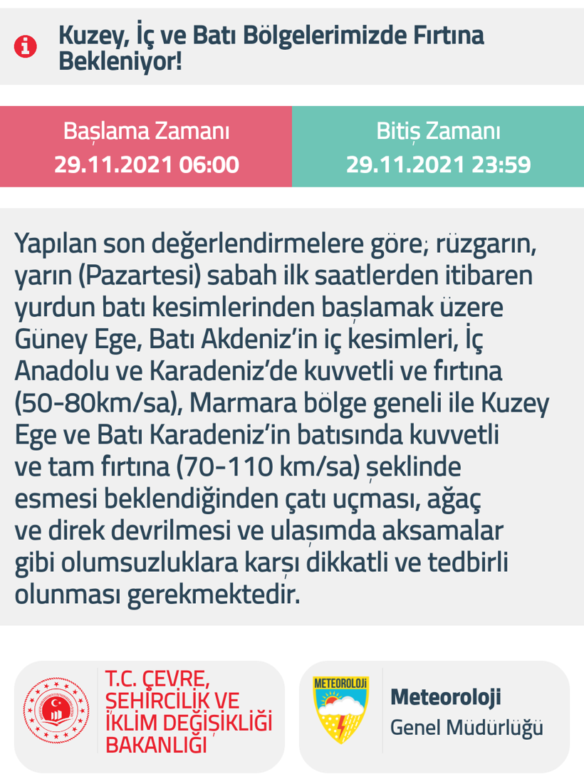 Meteorolojiden Marmara Bölgesi için fırtına uyarısı - Resim: 3