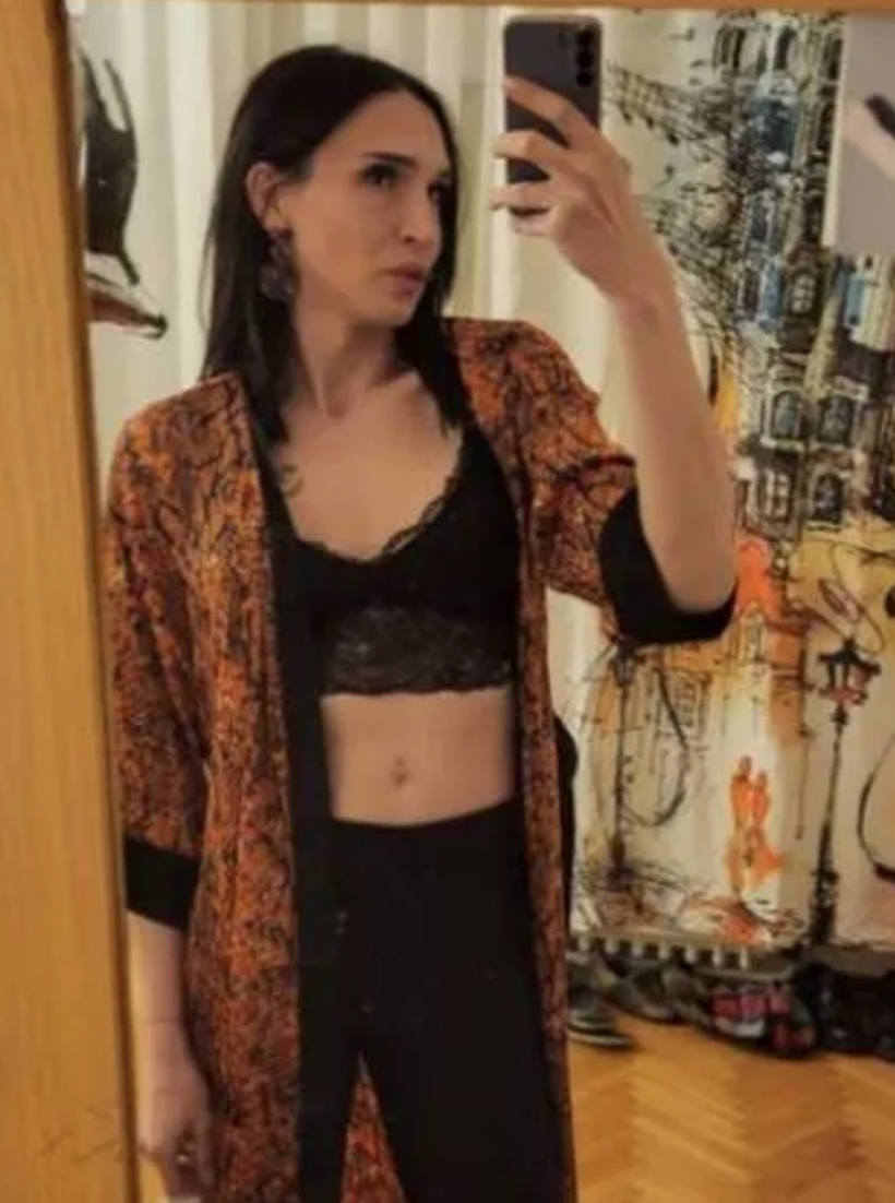 Cinsiyet değiştiren Ahmet Melih Yılmaz bralet sütyen giydi ''Sapıklıklarınızı uzakta yaşayın'' dedi tepki çeken paylaşım - Resim: 4