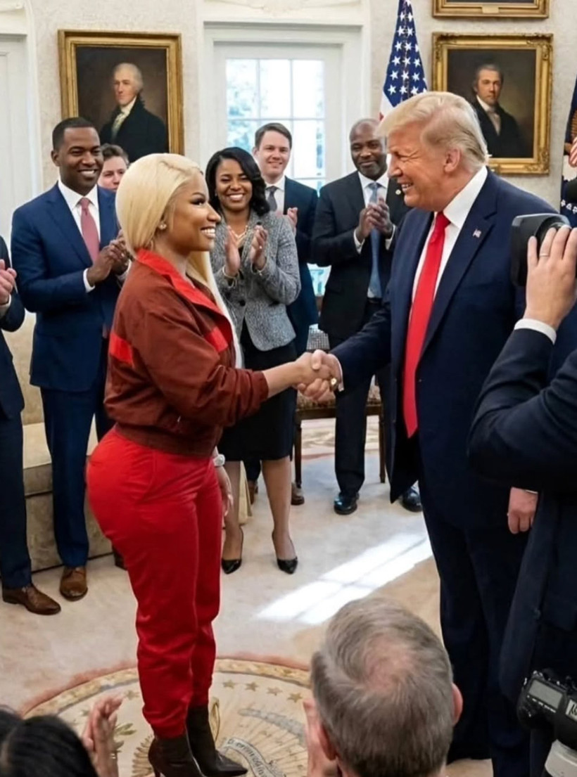 Trump'tan Nicki Minaj'a olay söz: Az önce güzel bir kıç gördüm, o kalçayı gözden kaçırmak zor - Resim: 10