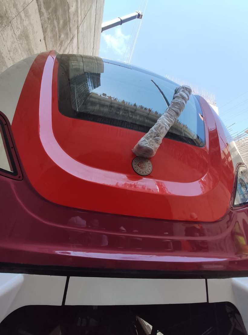 Gayrettepe-İstanbul Havalimanı Metrosu'nda ilk tren seti raylara indi - Resim: 4