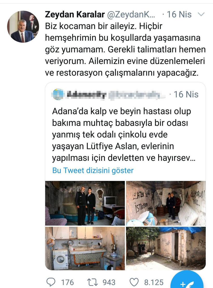Adana'da Lütfiye, belediye başkanının 'Ev' sözünü tutmasını istiyor - Resim: 4
