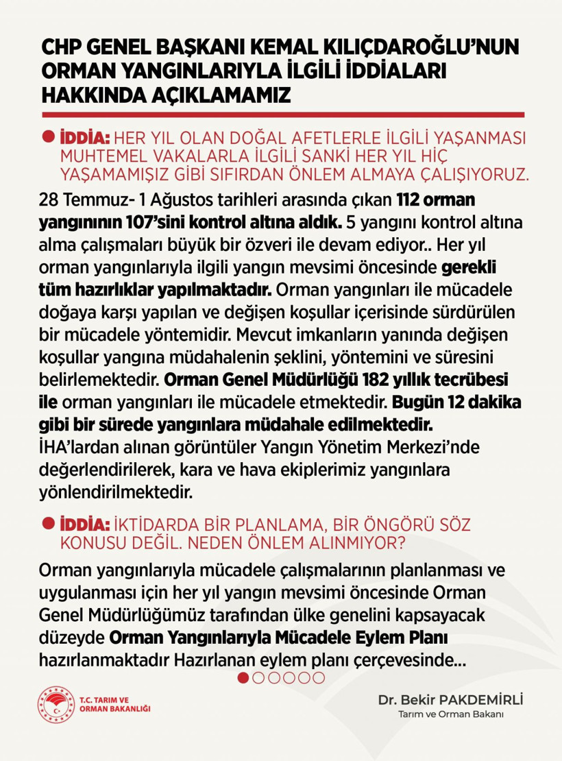 Tarım ve Orman Bakanlığından Kılıçdaroğlu'nun iddialarına cevap - Resim: 3