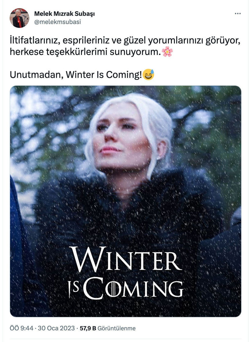 Game of Thrones 'Targeryan'ı Melek Mızrak Subaşı Bilecik Belediye Başkan adayı gösterildi! - Resim: 3
