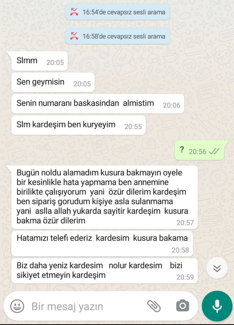 Denizli'de yemek siparişi verdi hayatının şokunu yaşadı: Sen gey misin - Resim: 3