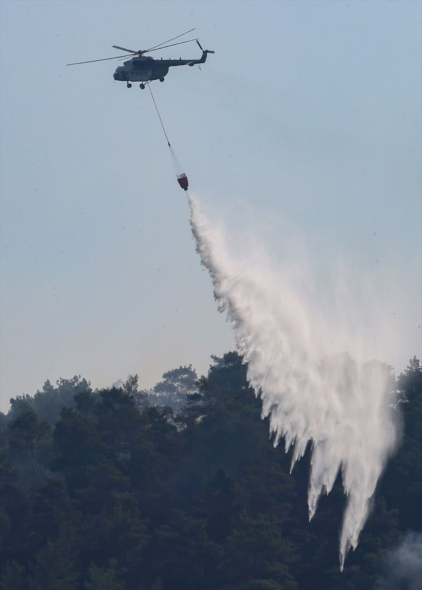 Marmaris'te durum korkunç! Günlerdir sürüyor son haline bakın "4 bin 813 futbol sahası büyüklüğünde alan yandı" - Resim: 2