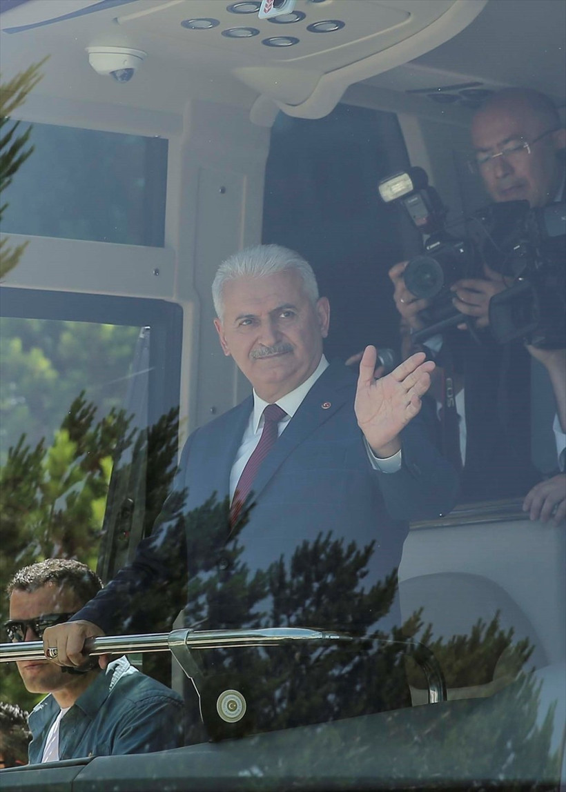 Başbakan Yıldırım'a memleketinde coşkulu karşılama! - Resim: 2