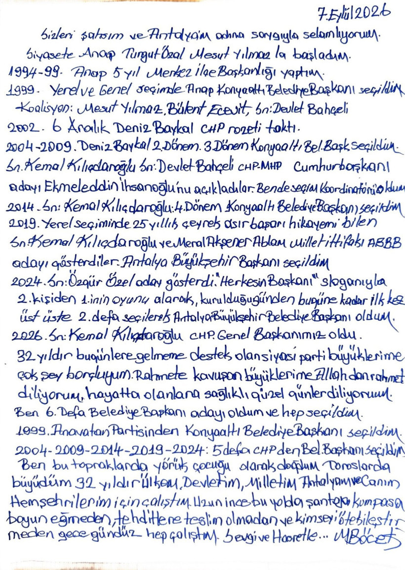 Muhittin Böcek cezaevinden mektup yazdı, tarafını seçti! Kılıçdaroğlu mu Özel mi? - Resim: 0