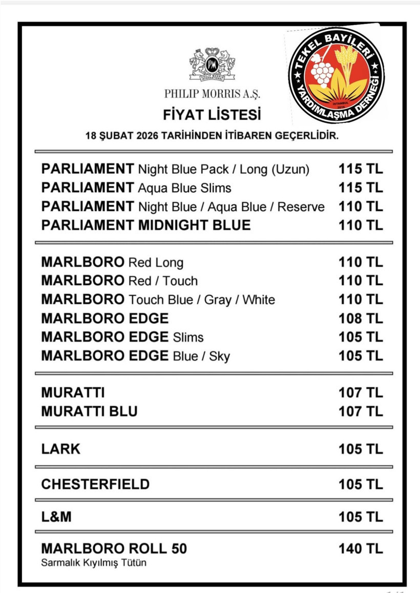 Tüm sigaralar zamlandı bakın kaç lira oldu? İşte en ucuz ve en pahalısı - Resim: 4