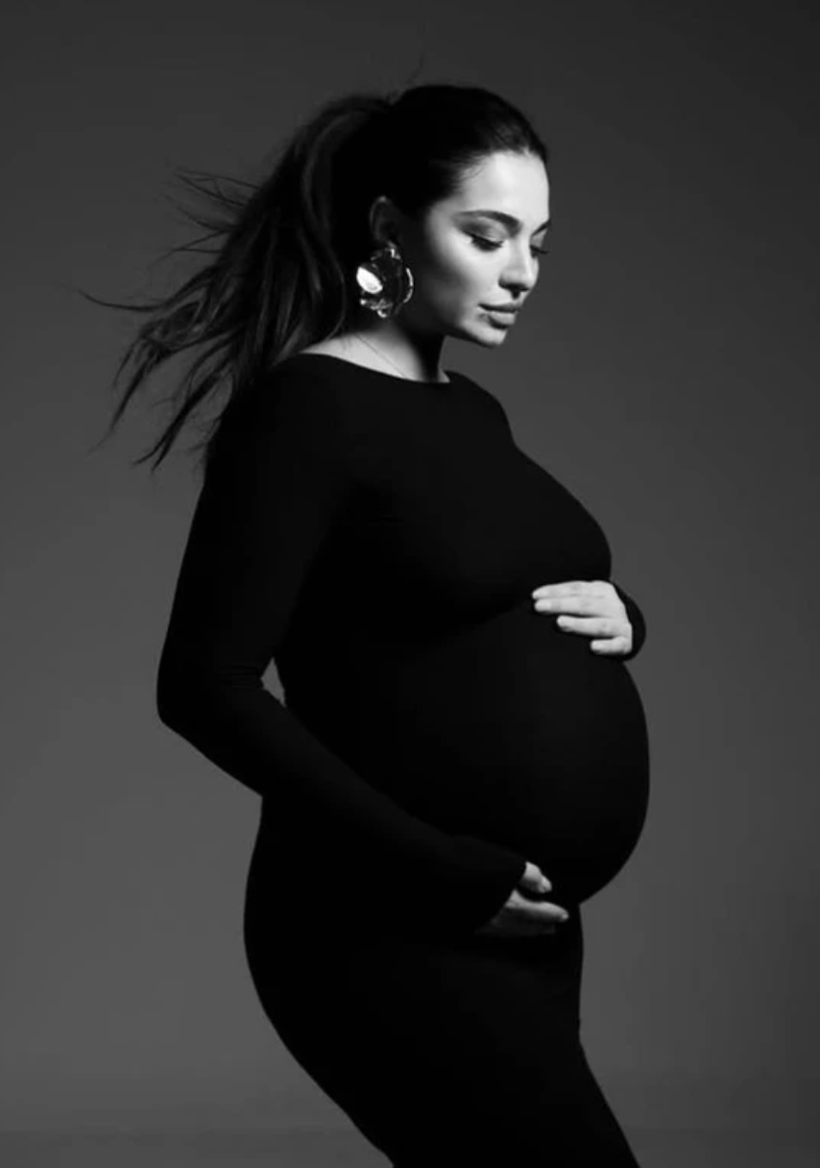 Melisa Aslı Pamuk Yusuf Yazıcı çiftinin bebek heyecanı! Karnı burnunda haline beğeni yağdı - Resim: 4