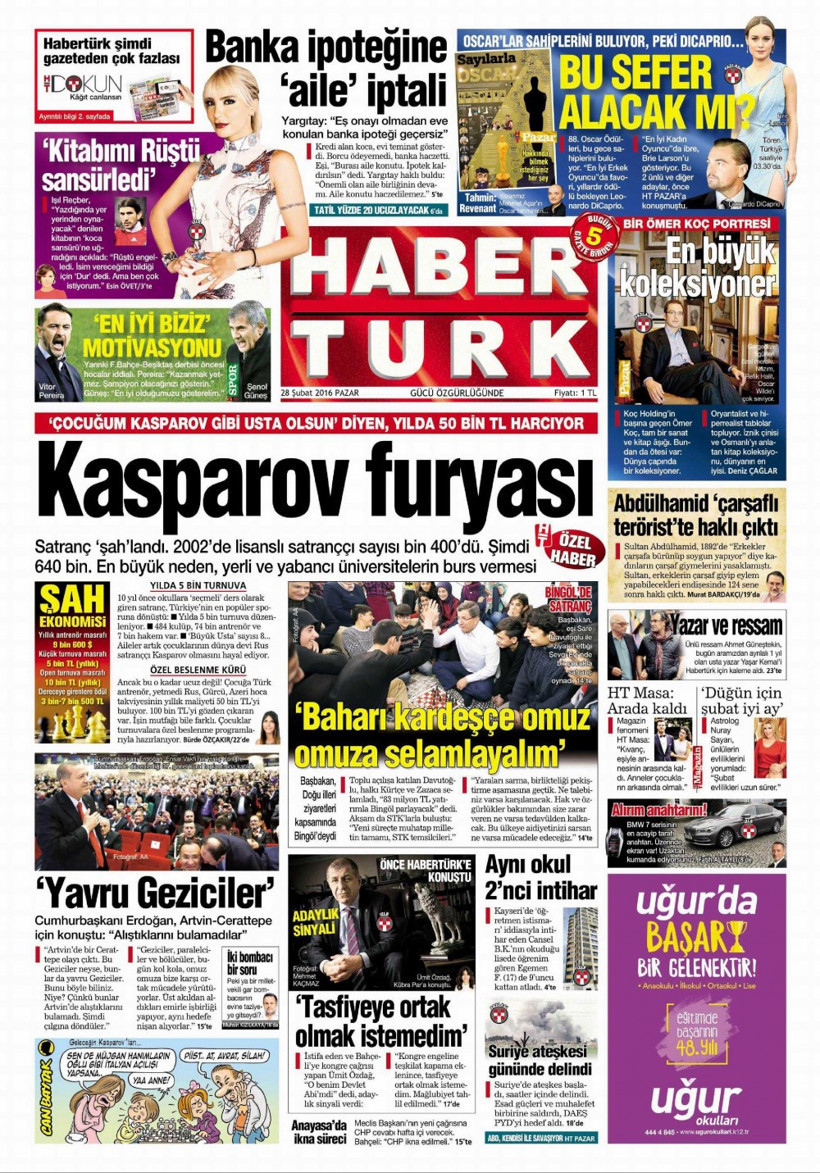 Gazete manşetleri Hürriyet - Milliyet ve Sabah ne yazdı? - Resim: 2