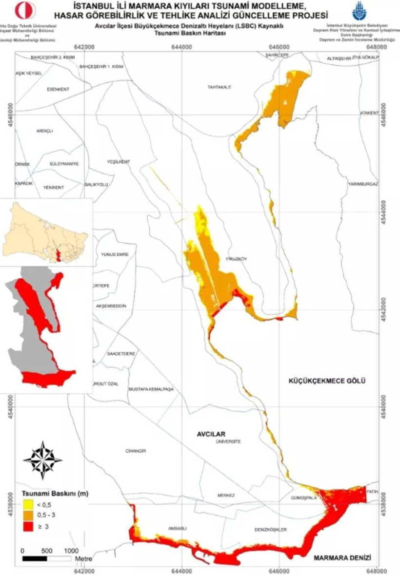 İBB ve ODTÜ hazırladı! İşte İstanbul'da tsunamiden etkilenmesi öngörülen 17 ilçe - Resim: 4