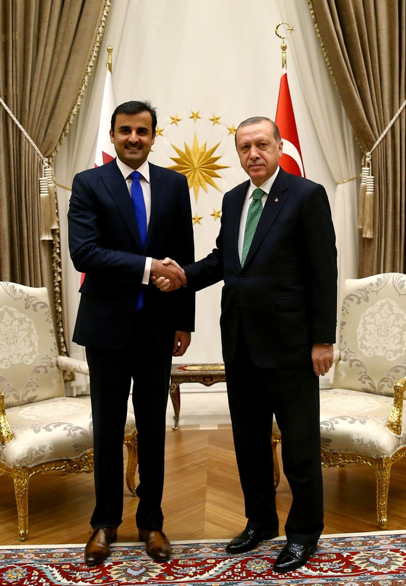 Katar Emirine sıcak karşılama - Resim: 4