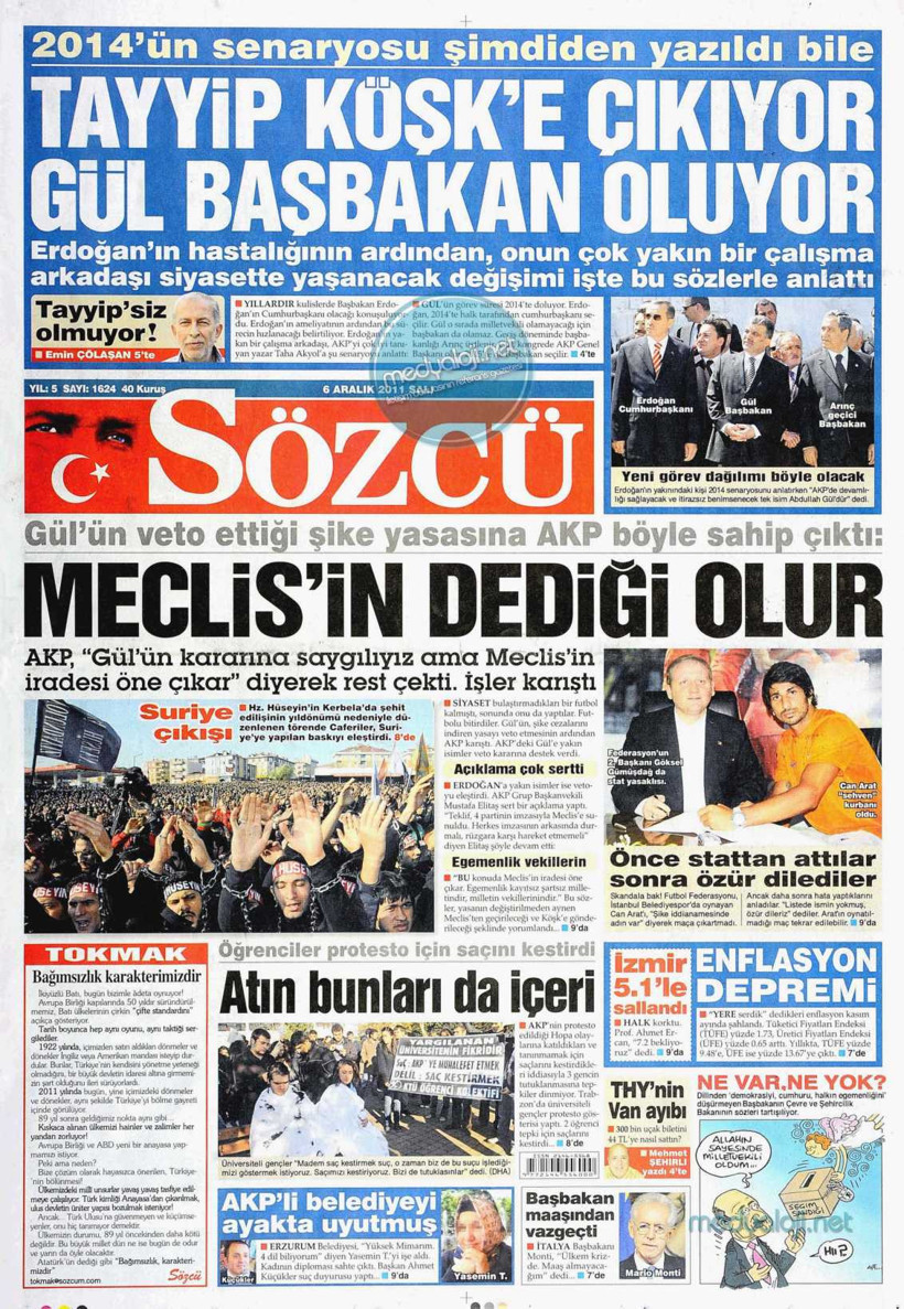 Günün en çarpıcı gazete manşetleri - Resim: 2