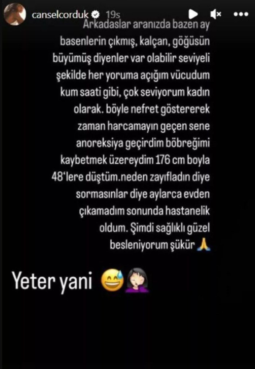 Kısmetse Olur Cansel Çördük hastalığını açıkladı eleştirilere yanıt verdi! 'Kum saati gibiyim' - Resim: 3