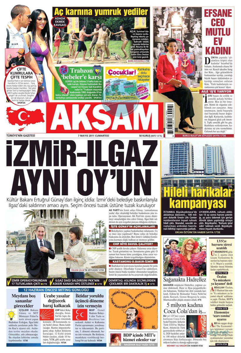 Günün gazete manşetleri - Resim: 2