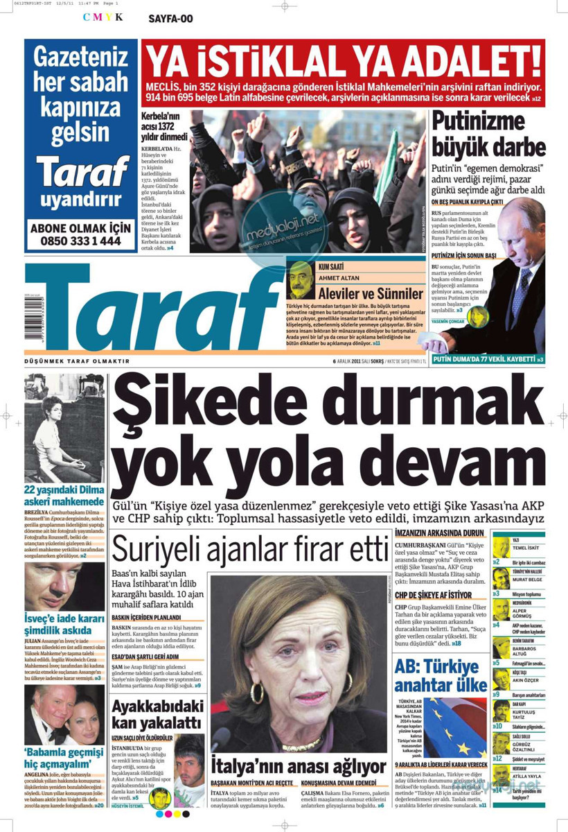 Günün en çarpıcı gazete manşetleri - Resim: 4