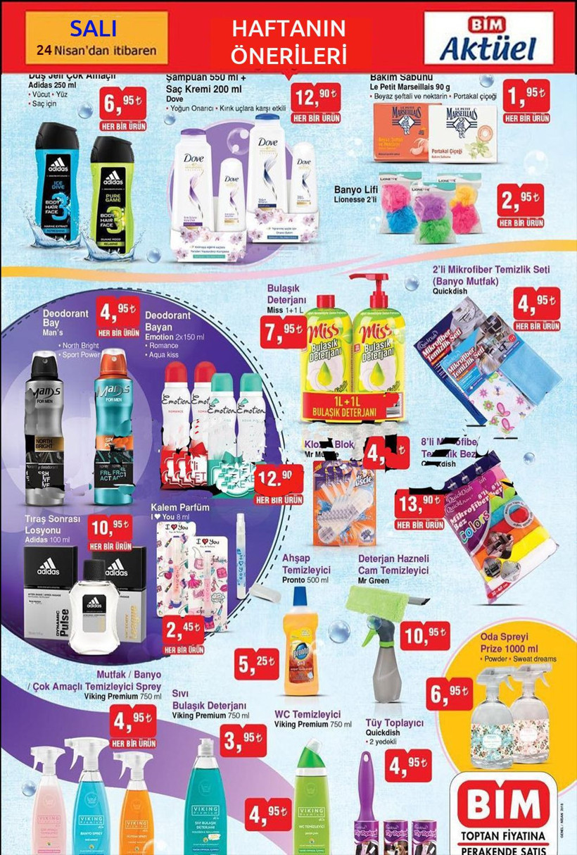 BİM 20 Nisan 2018 aktüel indirim listesi yeni kataloğ - Resim: 3
