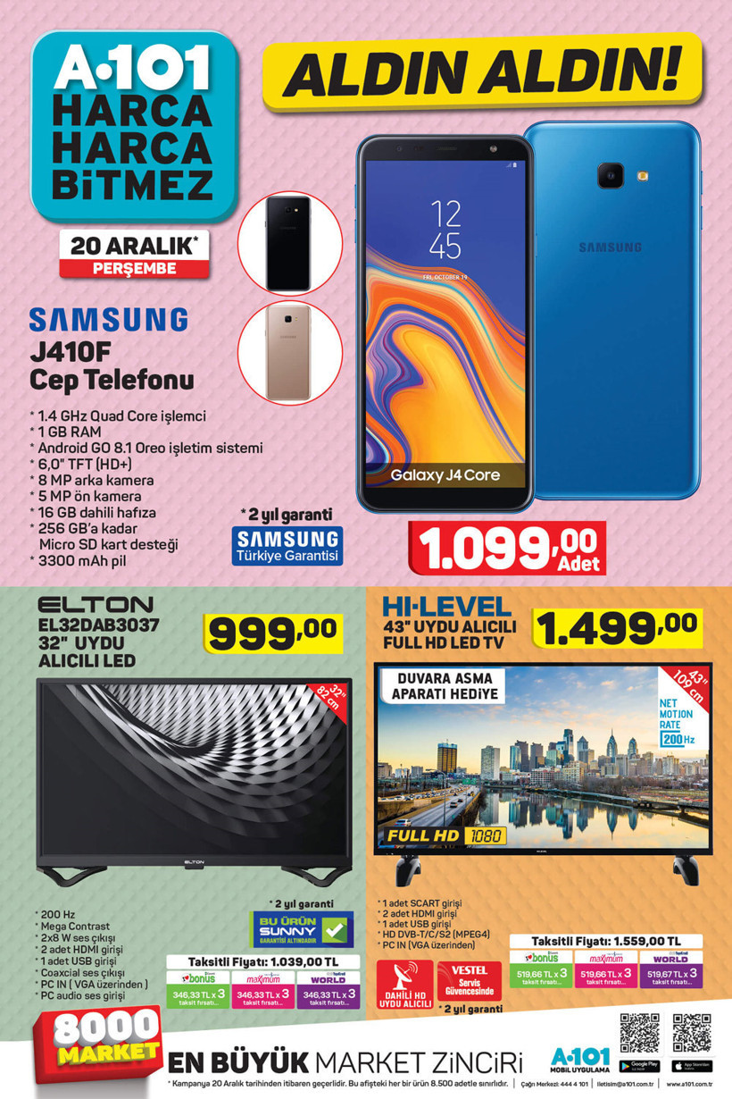 A101 20 Aralık aktüel katalog fırsat ürünleri  - Resim: 4