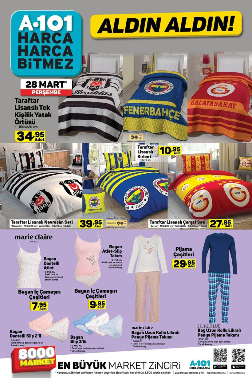 A101'de Mart sonu indirimi A101 28 Mart 2019 aktüel indirimli ürünler kataloğu - Resim: 4