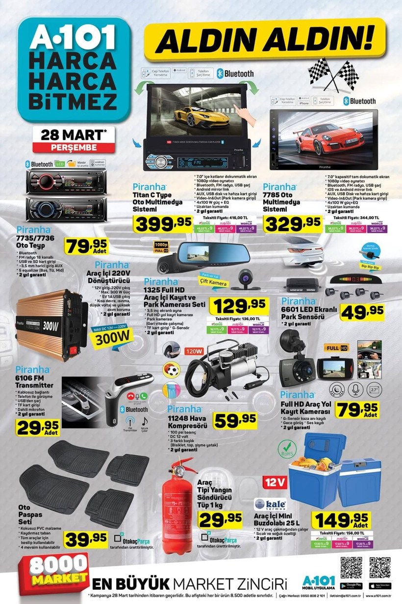A101'de Mart sonu indirimi A101 28 Mart 2019 aktüel indirimli ürünler kataloğu - Resim: 3
