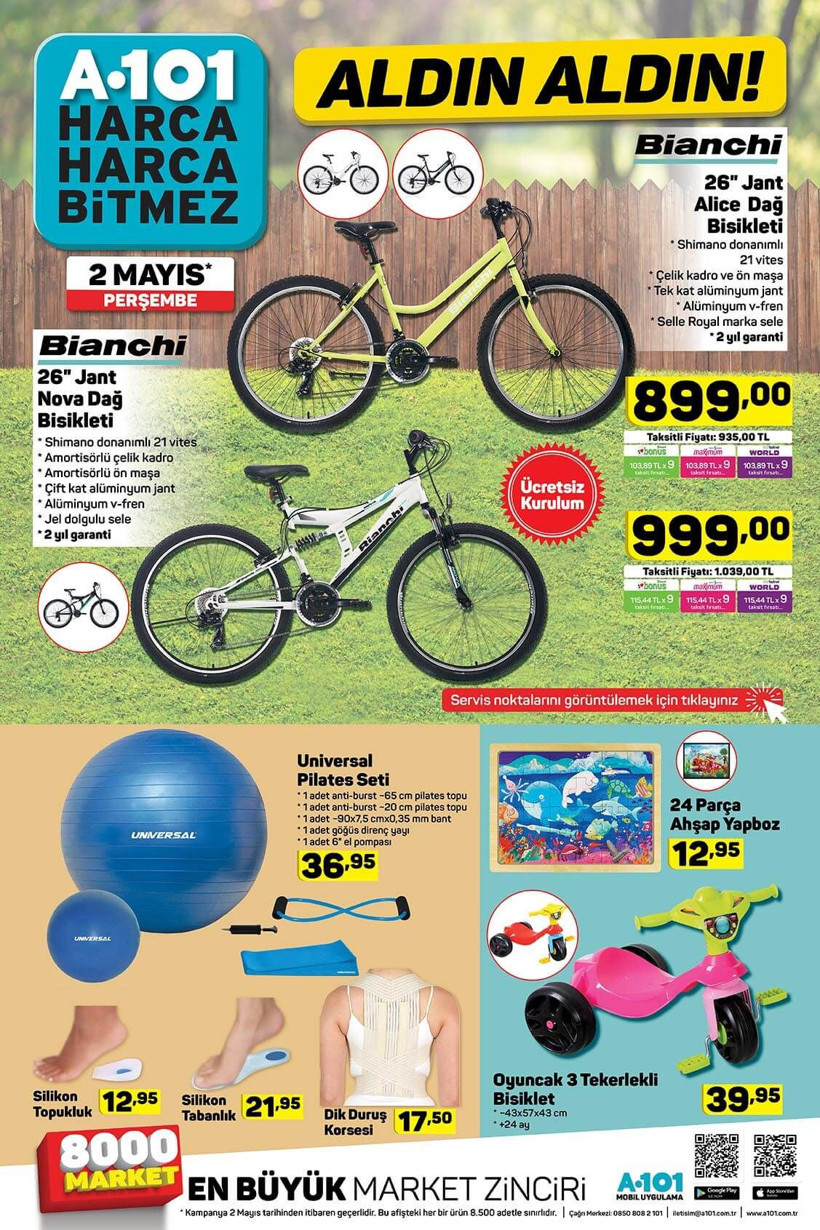 A101'de Ramazan ayı indirimi İşte A101 2 Mayıs kataloğu - Resim: 4