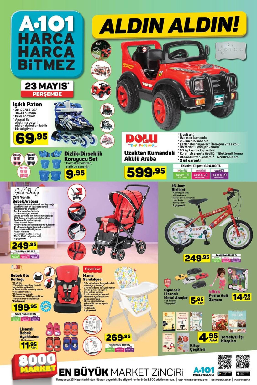 A101'de Ramazan indirimi devam ediyor! İşte A101 23 Mayıs 2019 indirim ve aktüel ürünler kataloğu - Resim: 2