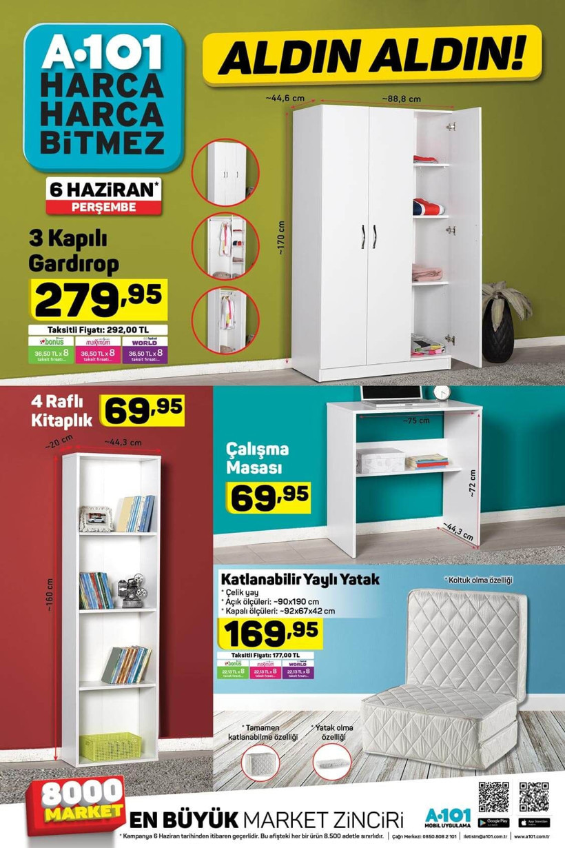 A101 'Aldın Aldın' da Ramazan bayramı fırsatları İşte 6 Haziran 2019 aktüel ve indirimli ürünler kataloğu - Resim: 3