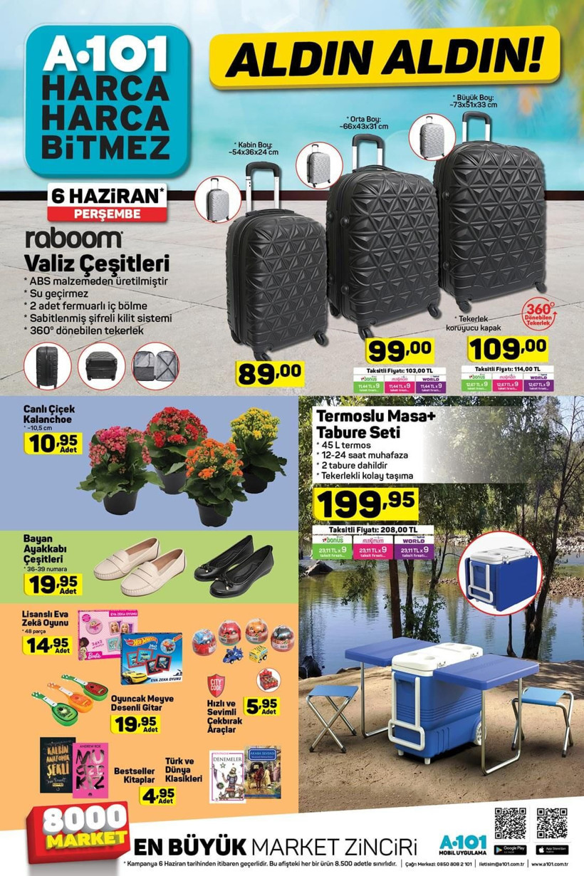 A101 'Aldın Aldın' da Ramazan bayramı fırsatları İşte 6 Haziran 2019 aktüel ve indirimli ürünler kataloğu - Resim: 4