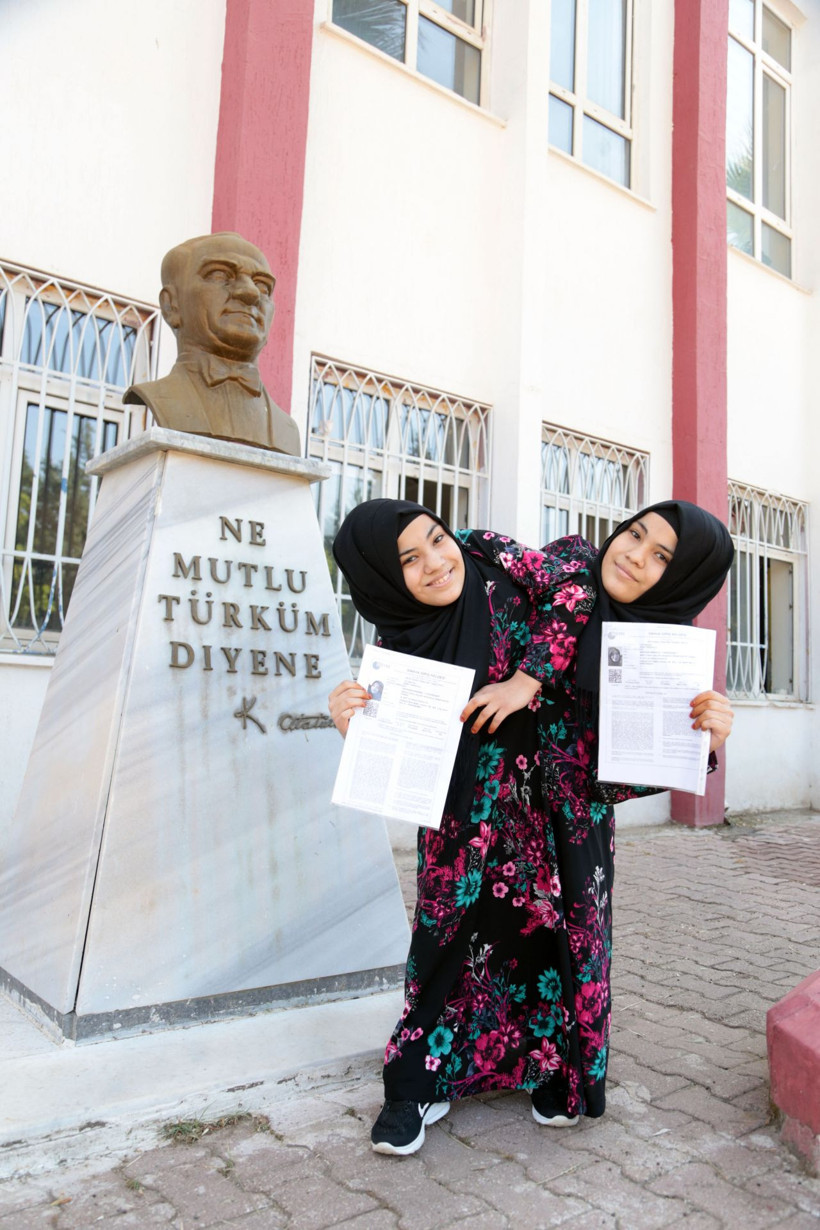 Kahramanmaraş'ta siyam ikizleri YKS sınavına girdi  bu bir ilk - Resim: 4