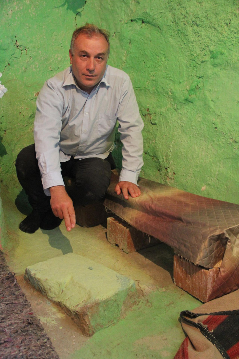 Nevşehir'de bu evi herkes satın almak istiyor! Sebebi ise evin ortasındaki taş - Resim: 1