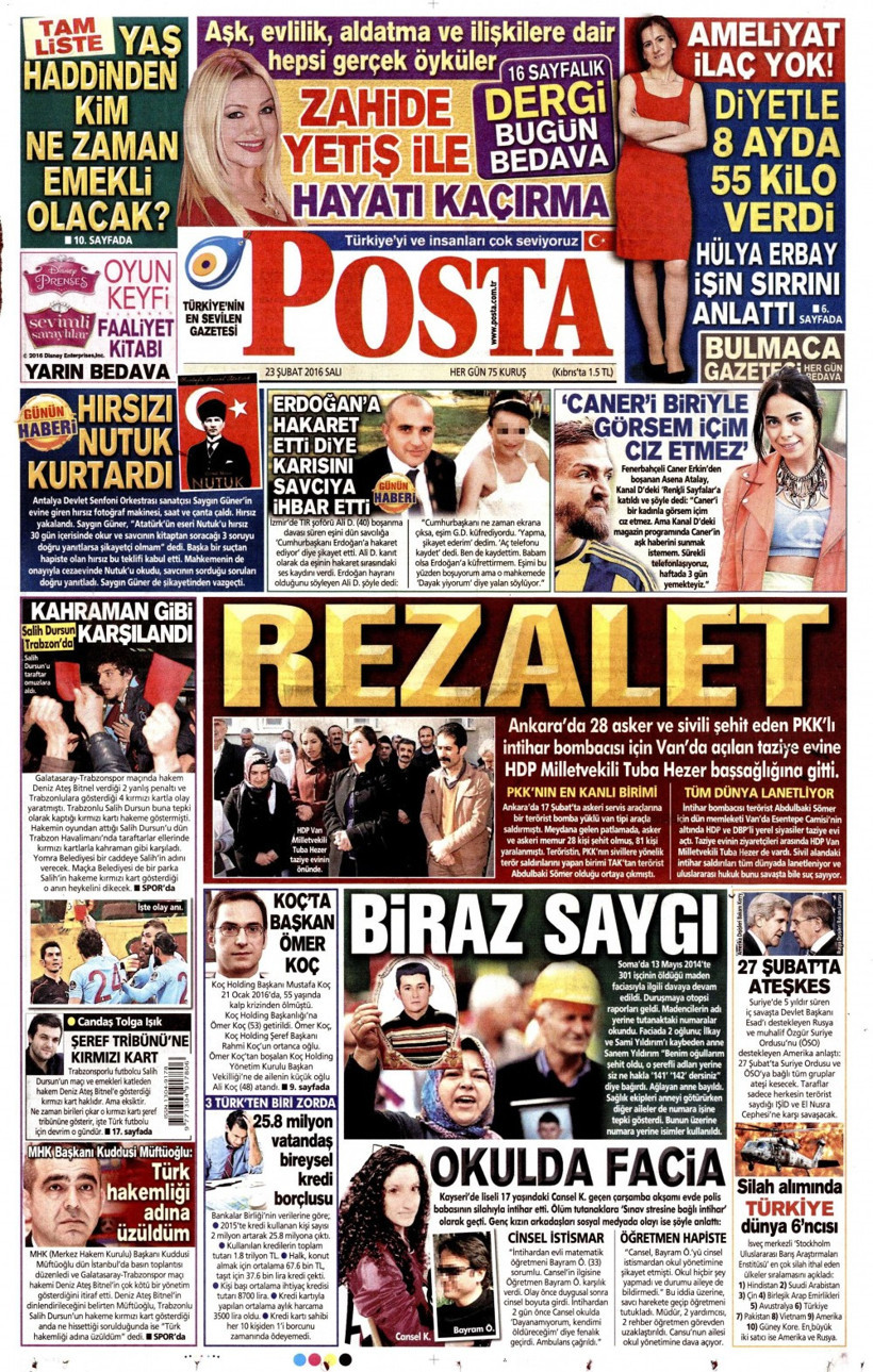 Gazete manşetleri Hürriyet - Milliyet ve Sözcü ne yazdı? - Resim: 4