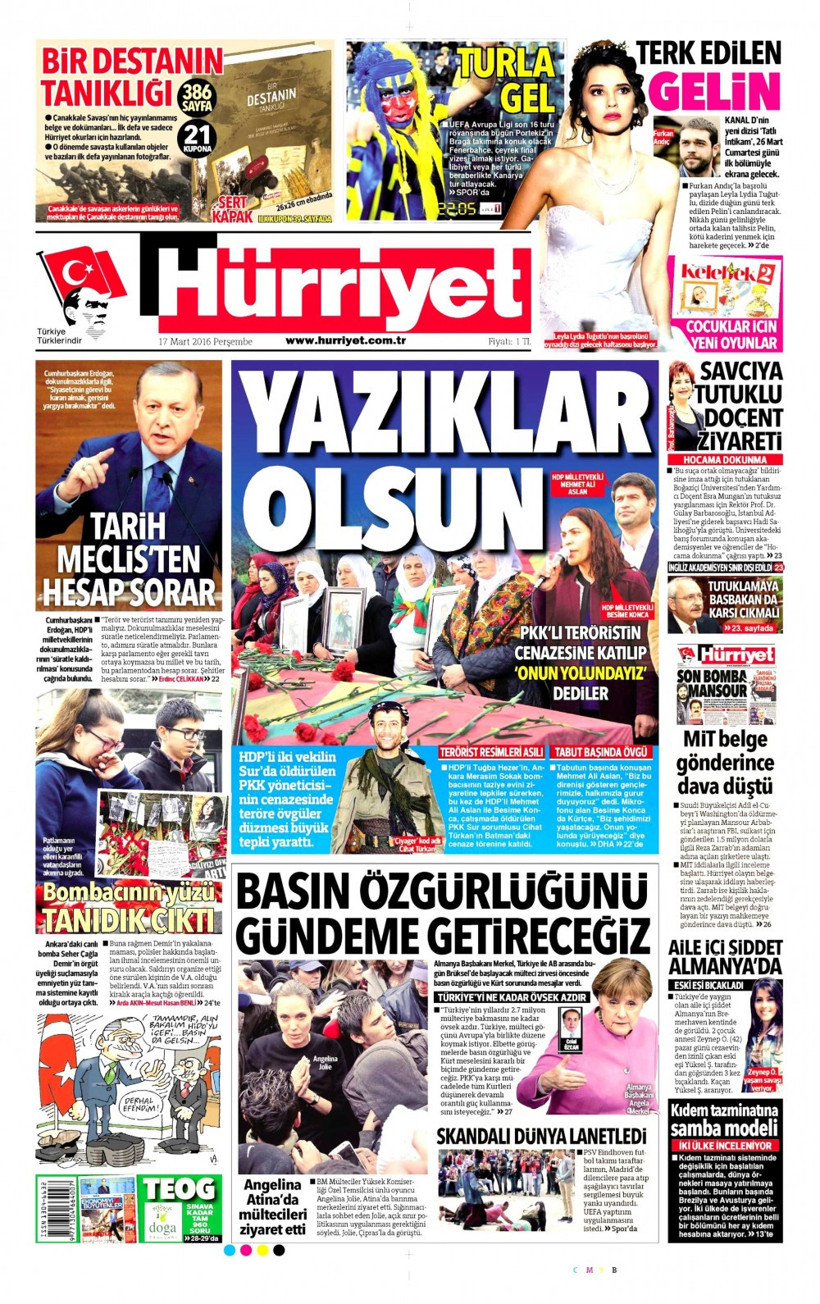 Gazete manşetleri Hürriyet - Star ve Sözcü ne yazdı? - Resim: 1