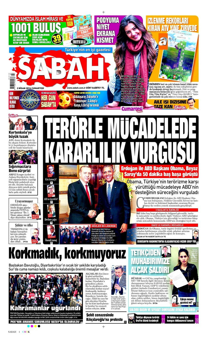 Gazete manşetleri Hürriyet - Milliyet ve Sabah ne yazdı?  - Resim: 2