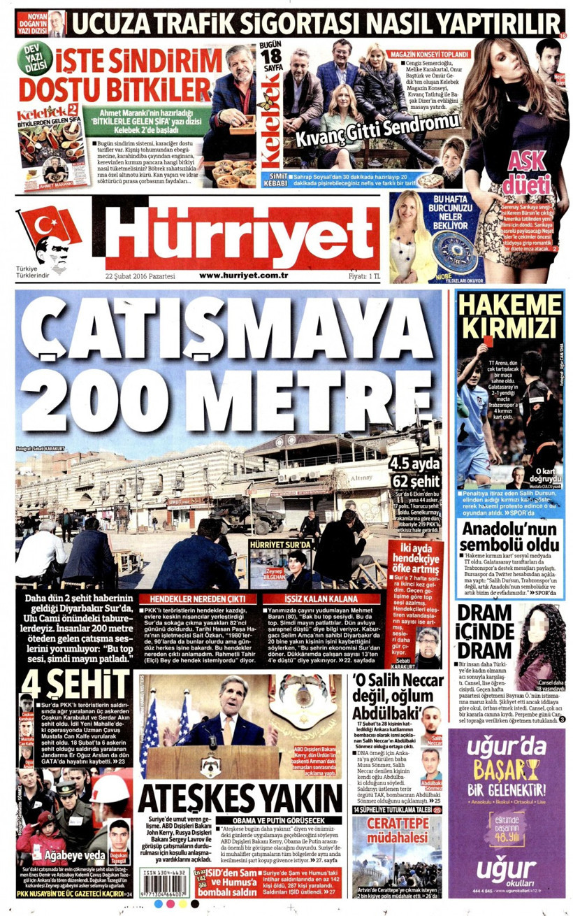 Gazete manşetleri Hürriyet - Milliyet ve Sözcü ne yazdı? - Resim: 1
