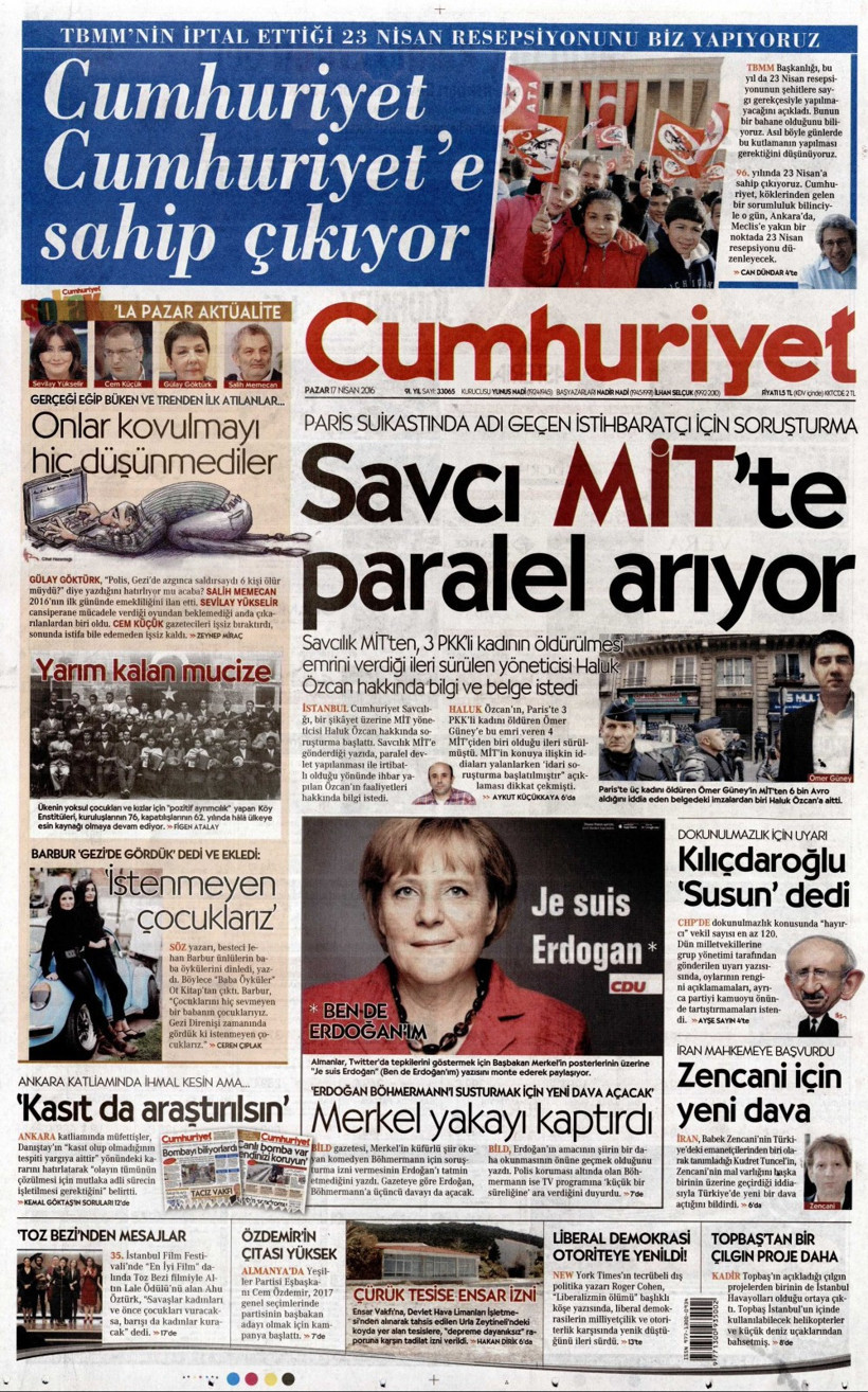 Gazete manşetleri Hürriyet - Habertürk ve Milliyet ne yazdı?  - Resim: 4