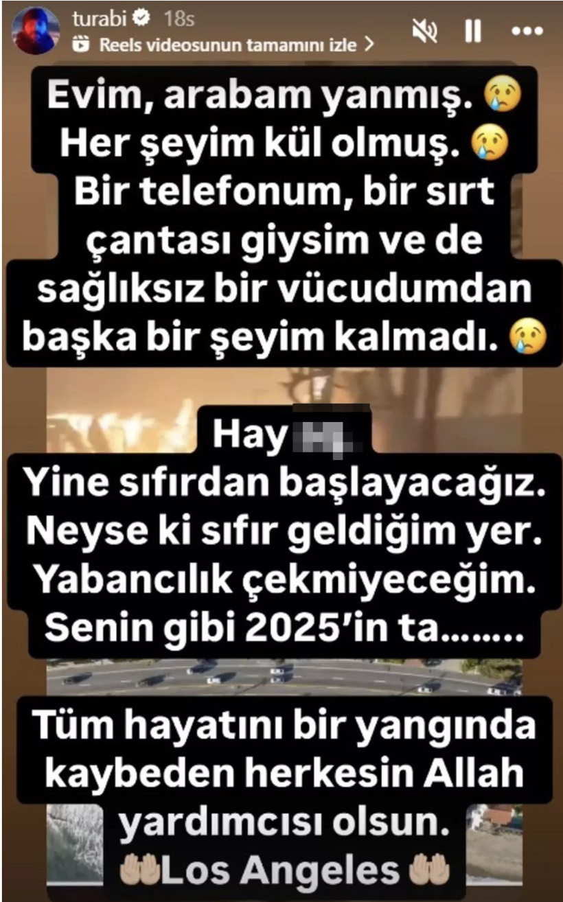 Survivor Turabi ABD'deki servetini kaybetti! Yangında evi ve arabası küle döndü: Sıfırdan başlayacağız - Resim: 4