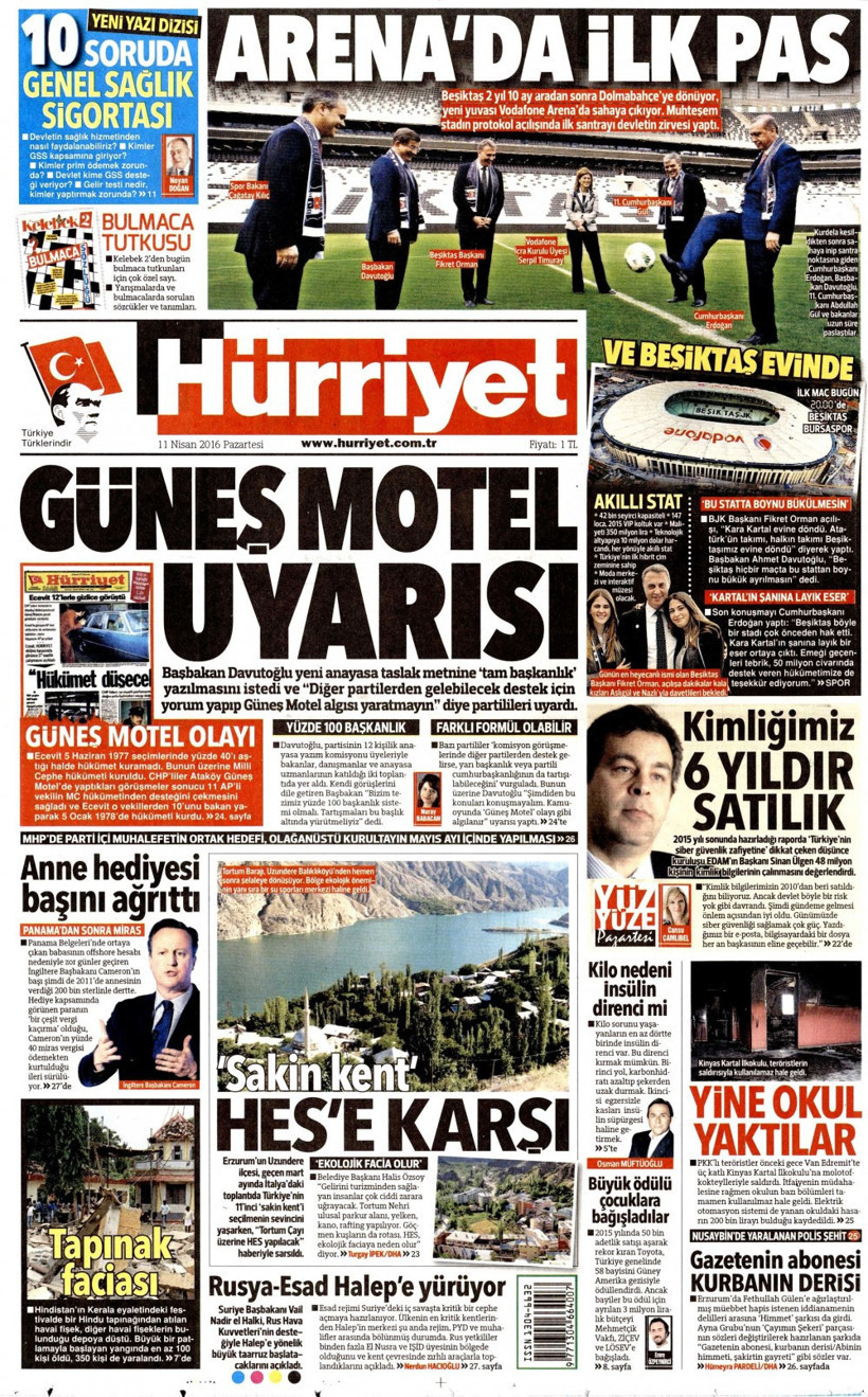 Gazete manşetleri Hürriyet - Milliyet ve Sabah ne yazdı?  - Resim: 4