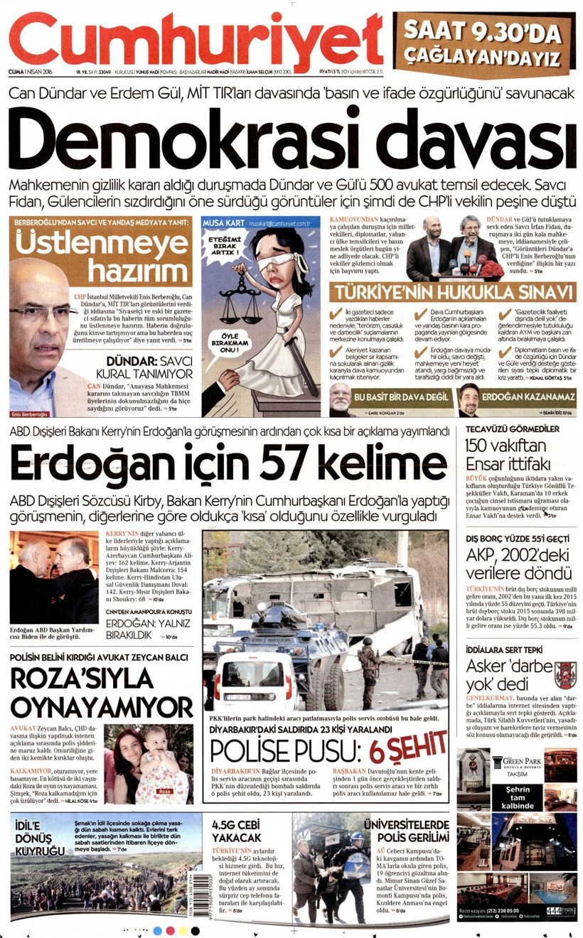 Gazete manşetleri Hürriyet - Milliyet ve Sabah ne yazdı? - Resim: 4