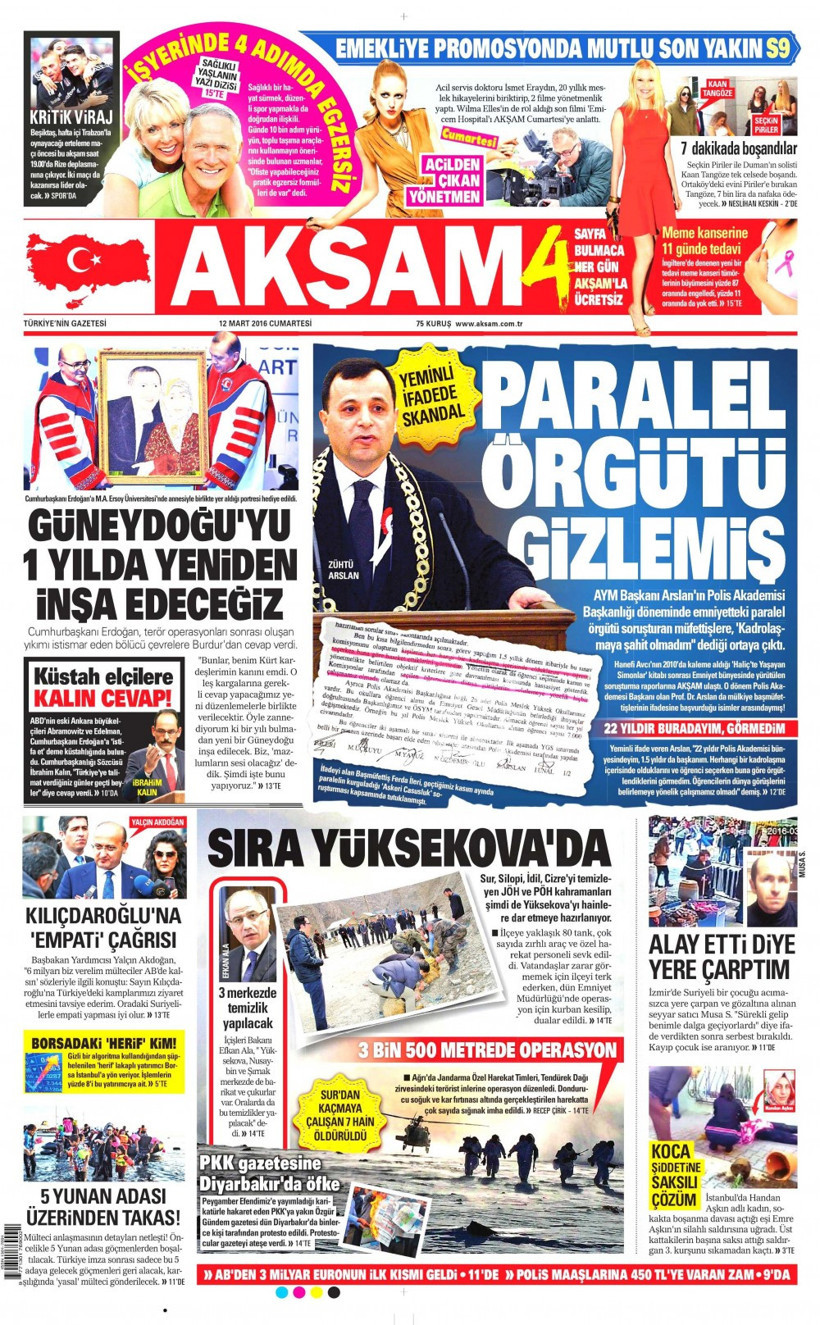 Gazete manşetleri Hürriyet - Sabah ve Habertürk ne yazdı? - Resim: 3