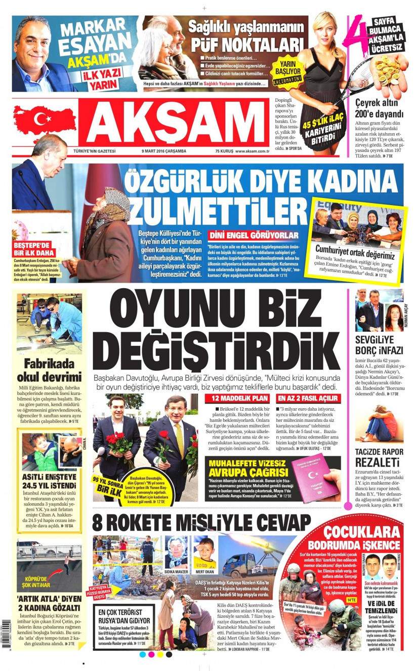 Gazete manşetleri Hürriyet - Milliyet ve Habertürk ne yazdı? - Resim: 2